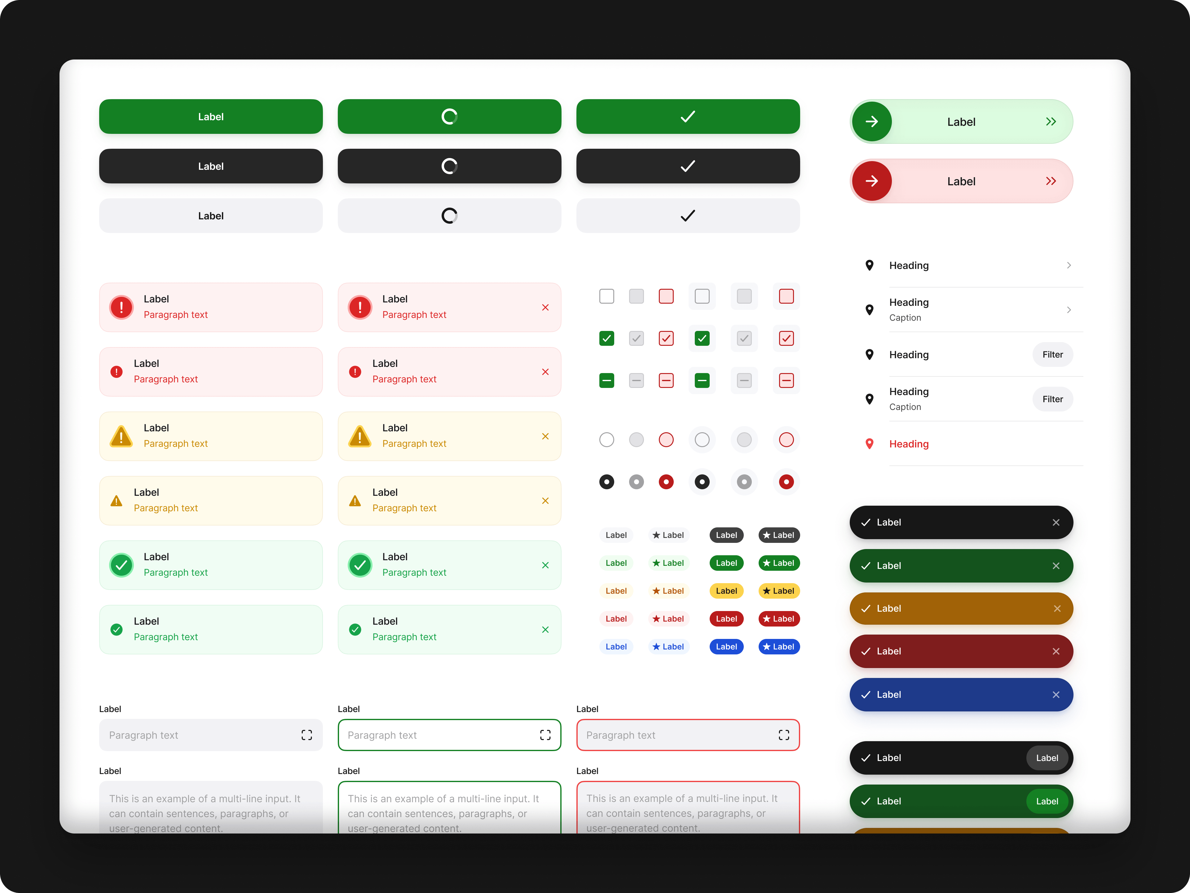 The Hovr design system component library