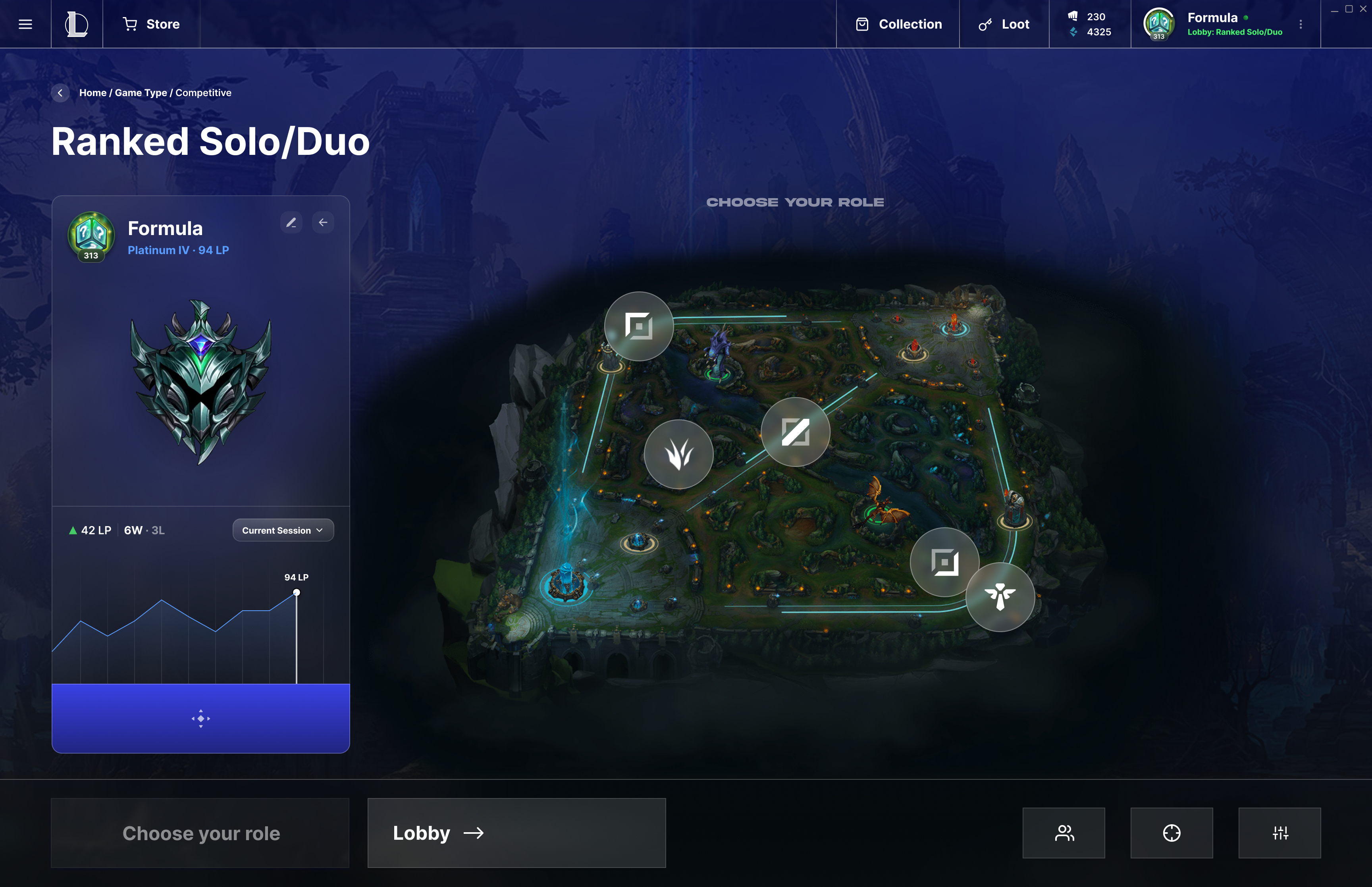 Redesigned matchmaking flow, step 4 of 8