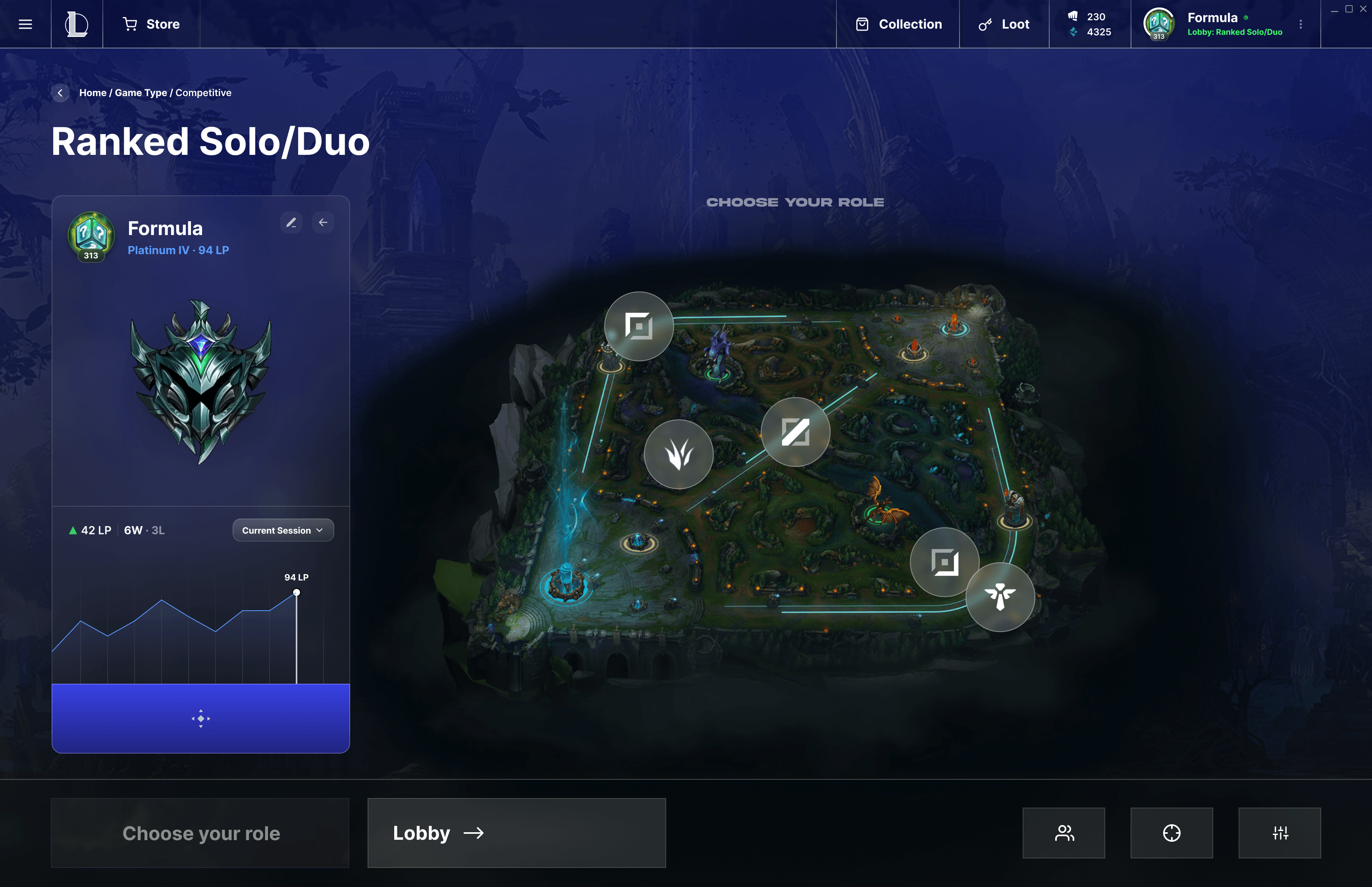 Redesigned matchmaking flow, step 4 of 8